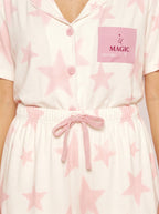Pijama Camisaria Viscolycra Magic