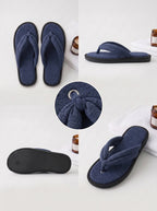 Pantufa Sofia Azul Marinho