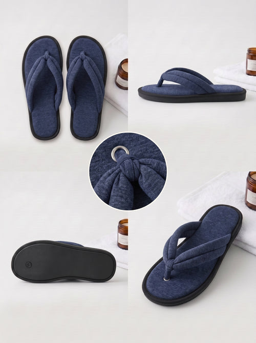 Pantufa Sofia Azul Marinho