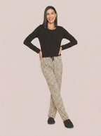 Pijama Longo Viscolycra Tigrado Animal Print