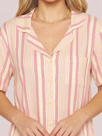 Pijama Camisaria Viscolycra Doces Sonhos