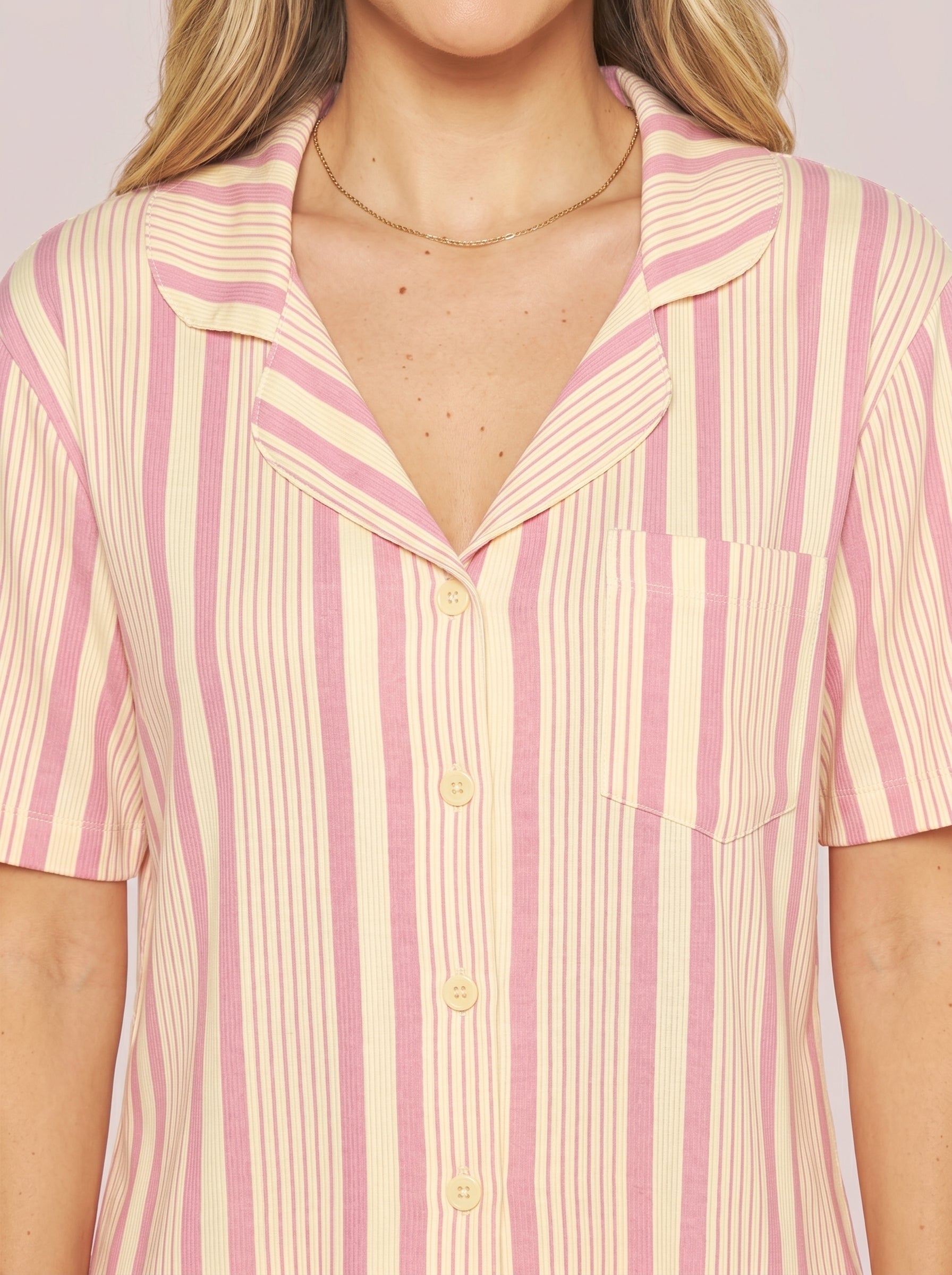 Pijama Camisaria Viscolycra Doces Sonhos