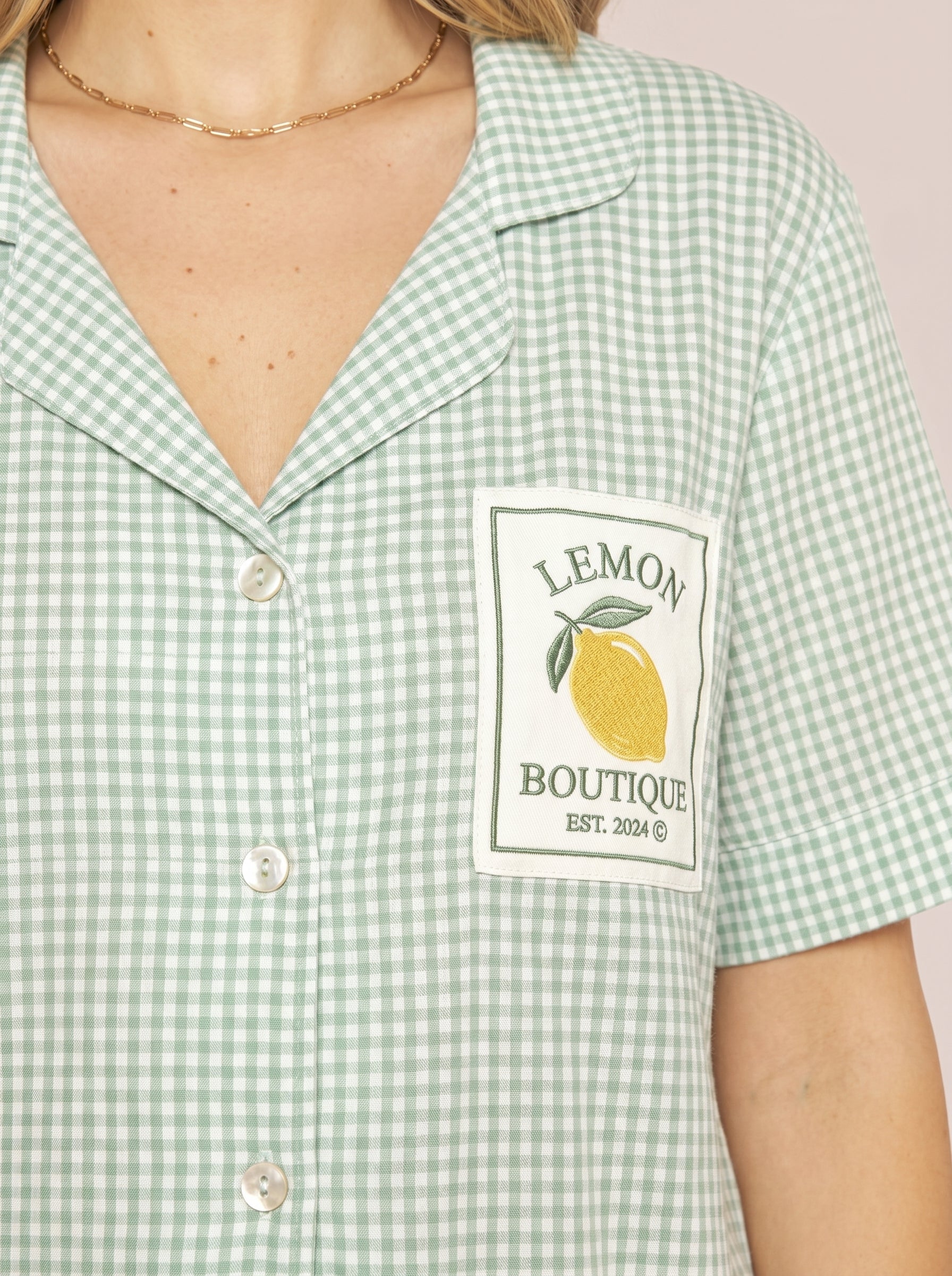 Pijama Camisaria Viscolycra Dolce Vita