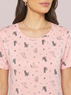 Camisola Viscolycra Gato