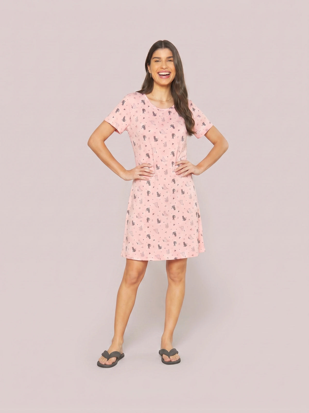 Camisola Viscolycra Gato