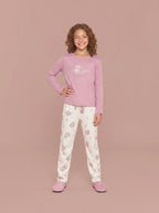 Pijama Longo Infantil Algodão Cute Bear