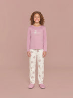 Pijama Longo Infantil Algodão Cute Bear