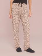 Pijama Longo Manga Curta Viscolycra Tigrado Animal Print