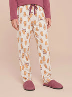 Pijama Longo Infantil Algodão Capivara