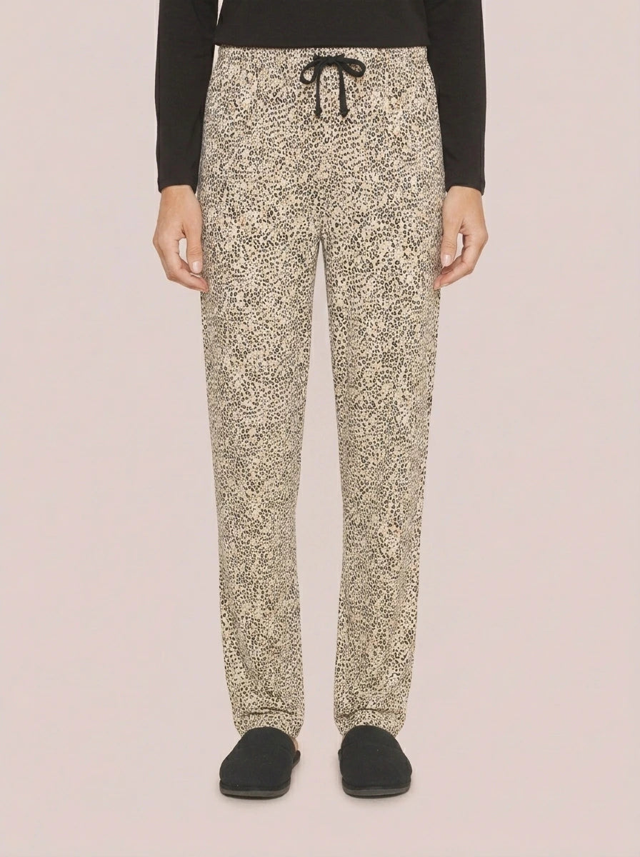 Pijama Longo Viscolycra Tigrado Animal Print