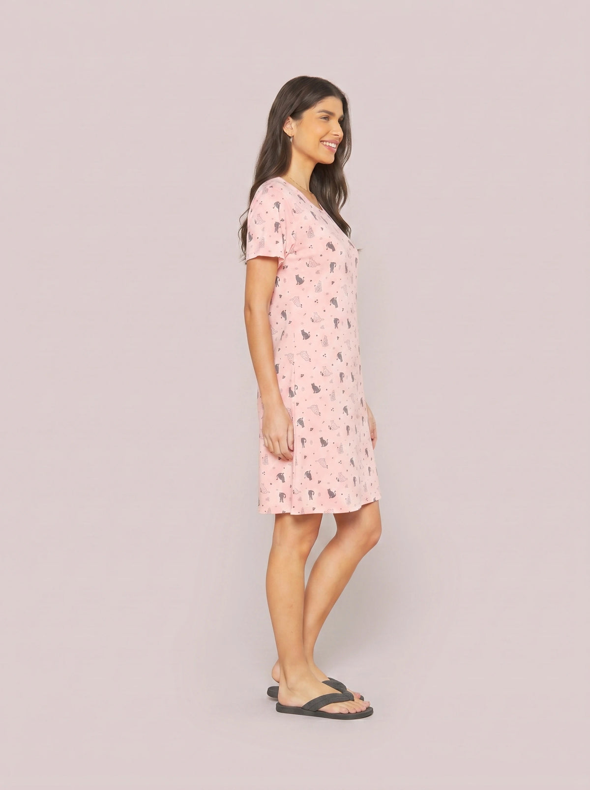 Camisola Viscolycra Gato