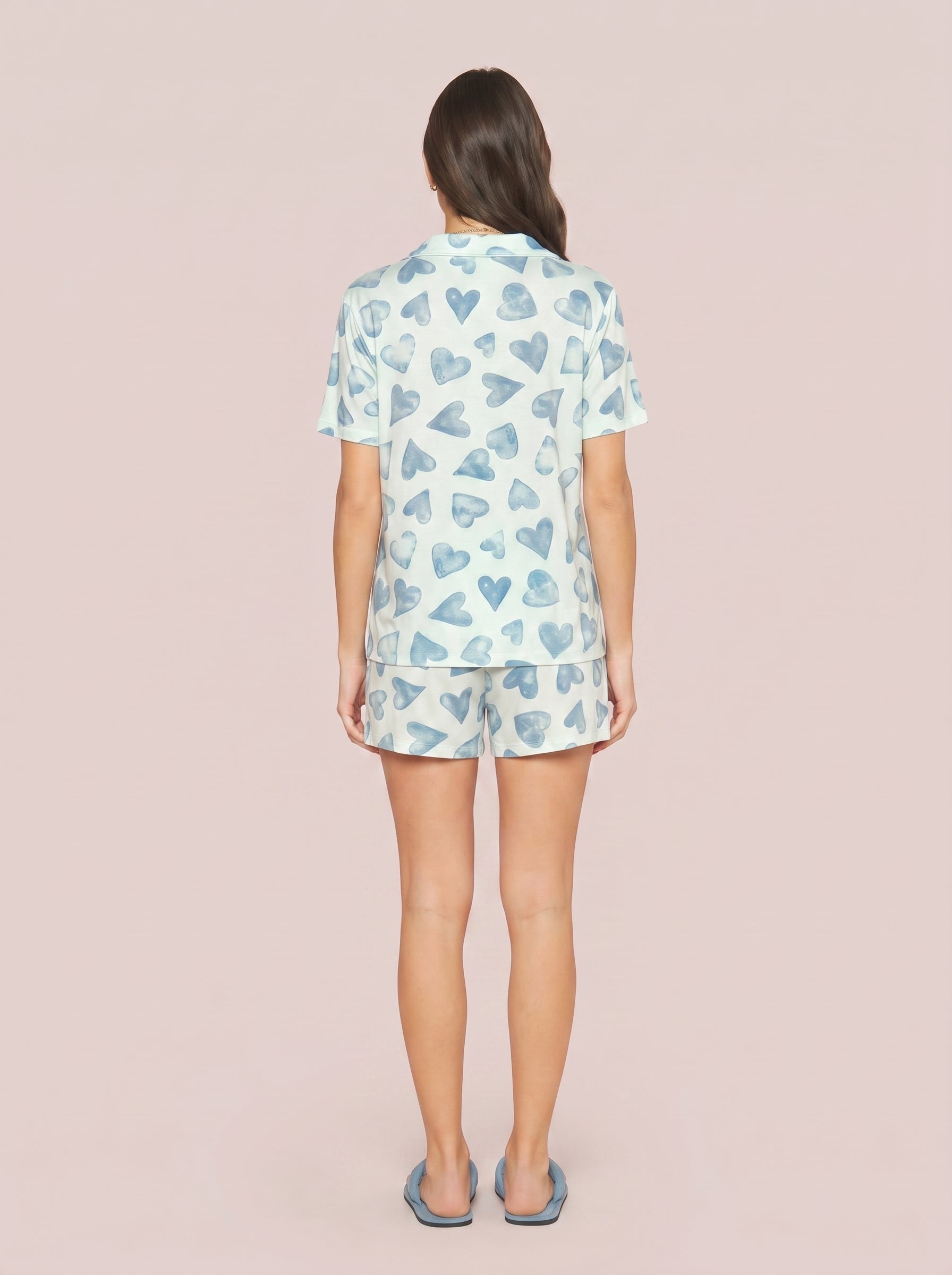 Pijama Camisaria Viscolycra Amar