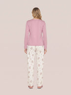 Pijama Longo Feminino Algodão Cute Bear