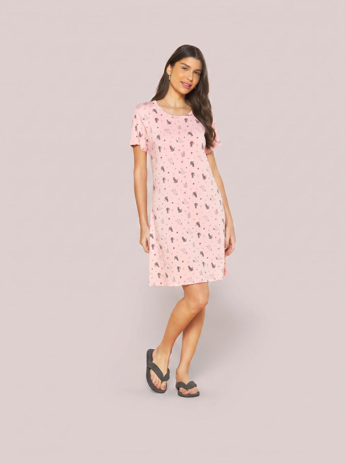 Camisola Viscolycra Gato