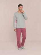 Pijama Longo Masculino Adulto