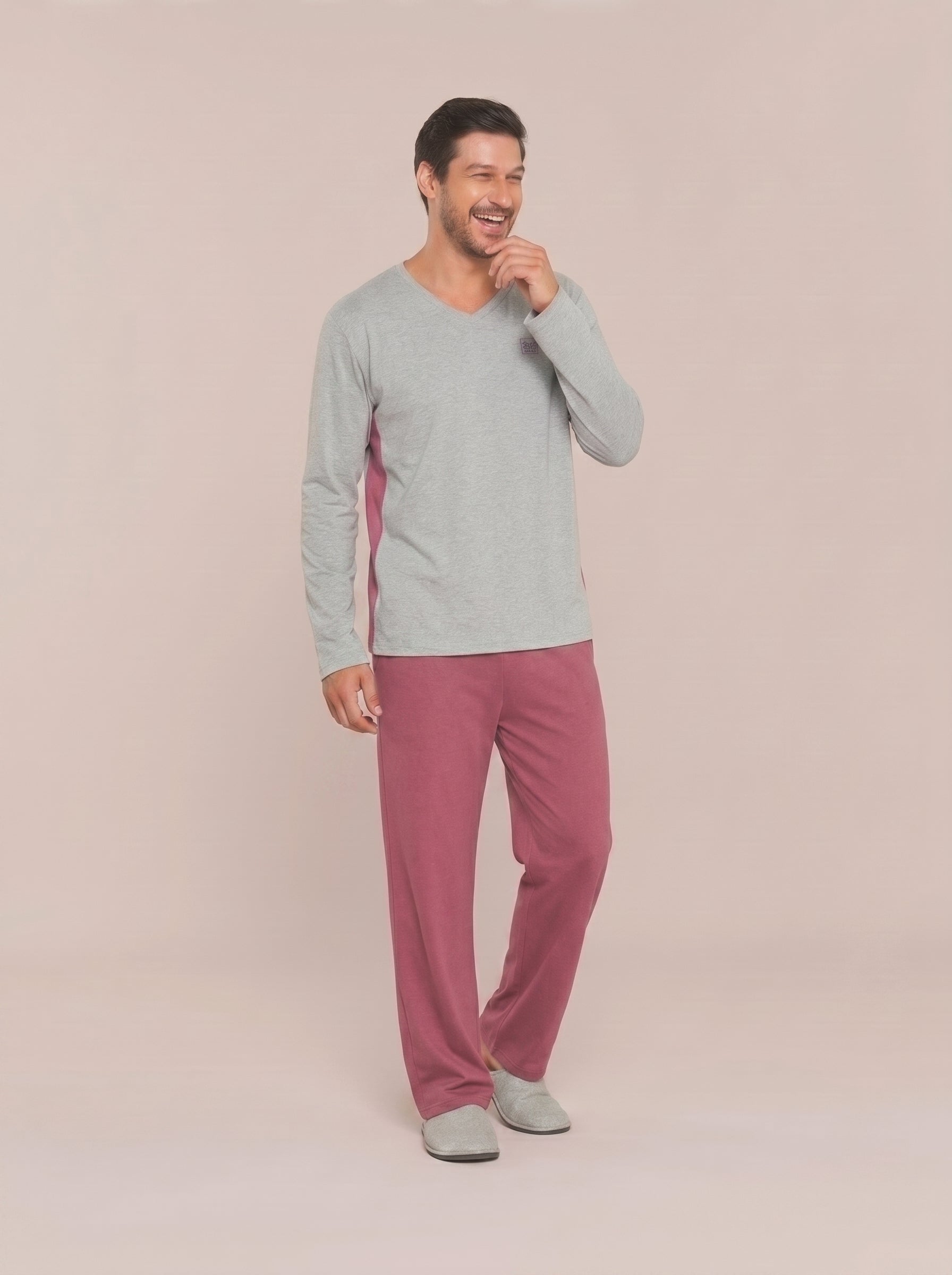 Pijama Longo Masculino Adulto