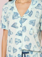Pijama Camisaria Viscolycra Amar