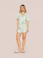 Pijama Camisaria Viscolycra Dolce Vita